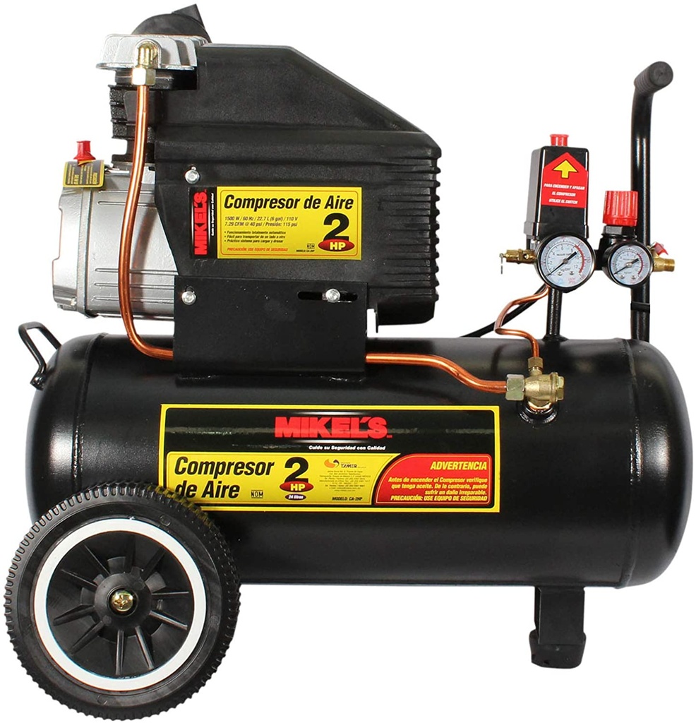 Compresor de aire 2 HP (24 lts)