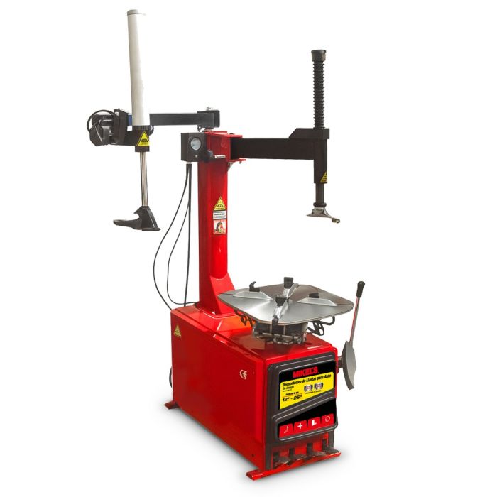 Desmontadora de llantas con brazo de apoyo (rin 12” a 26”)