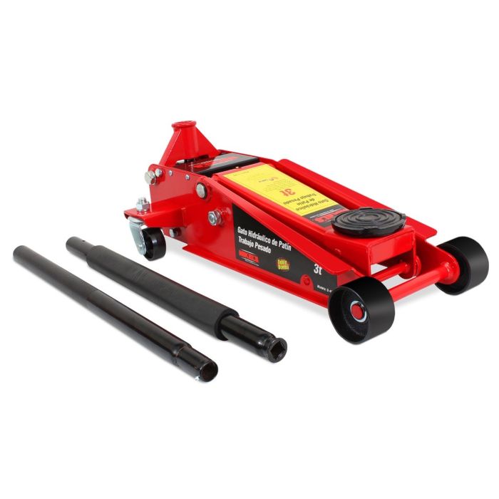 Gato hidráulico de patín Trabajo Pesado (3 ton)
