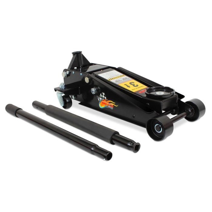 Gato hidráulico de patín Duty para taller (3 ton)