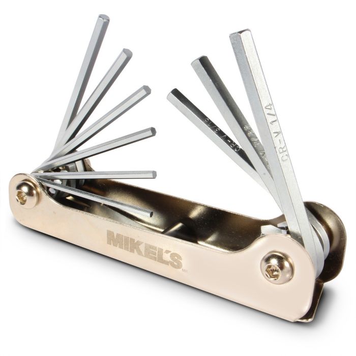 Juego de llaves hexagonales allen® estándar, tipo navaja (9 pzas)