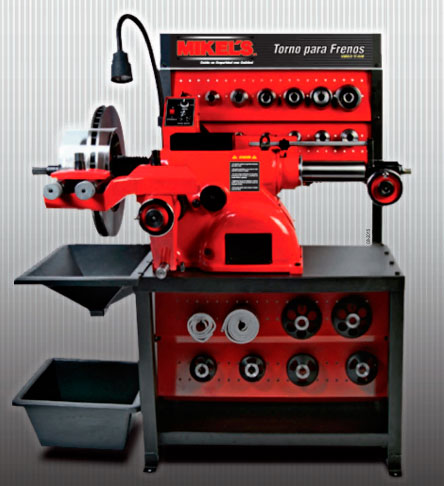 Torno para frenos de disco y tambor