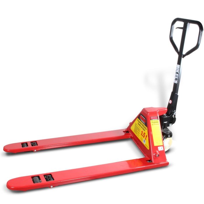 Patín hidráulico transpaleta con ruedas de poliuretano Extra Baja (1.5 ton)